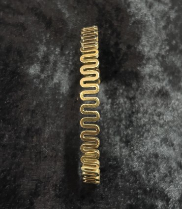 Bracelet en Jonc ondulé