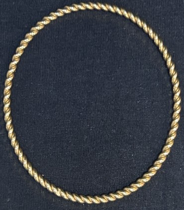 Bracelet Jonc torsadé