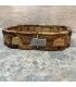 Bracelet bois exotique ajustable fermoir stainless